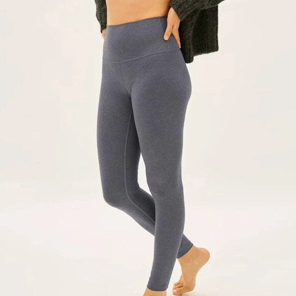 Everlane High-Rise Performance Ankle Leggings | Heather Gray | Size M | NWT - Picture 1 of 1